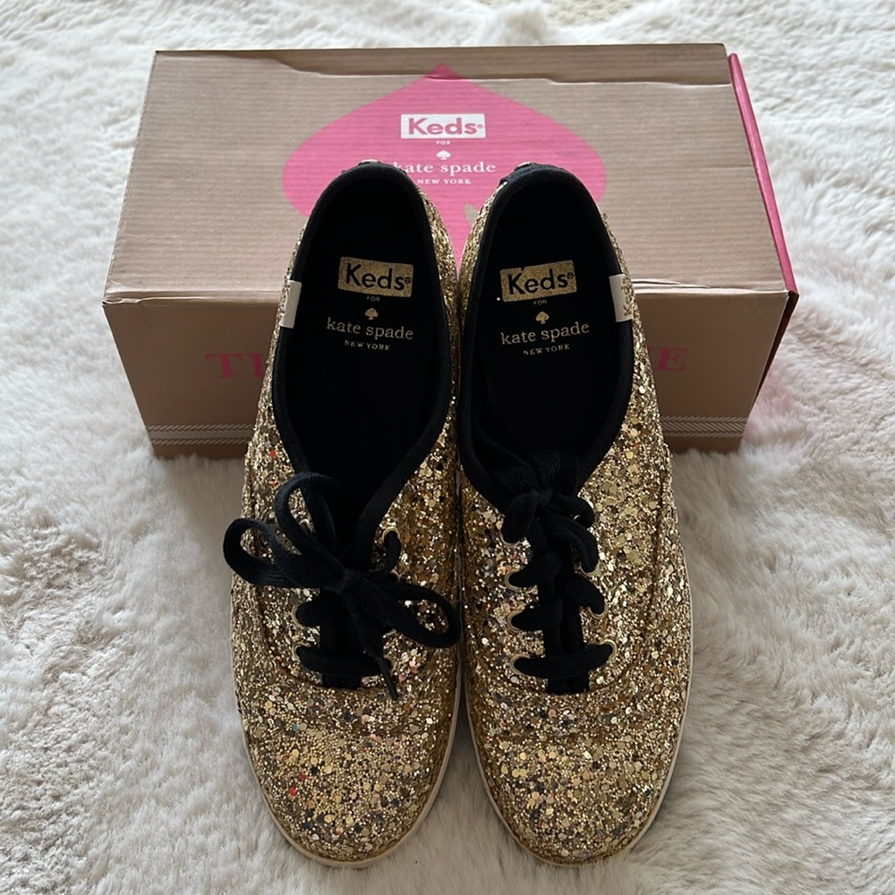 Keds for Kate Spade Glitter Sneakers